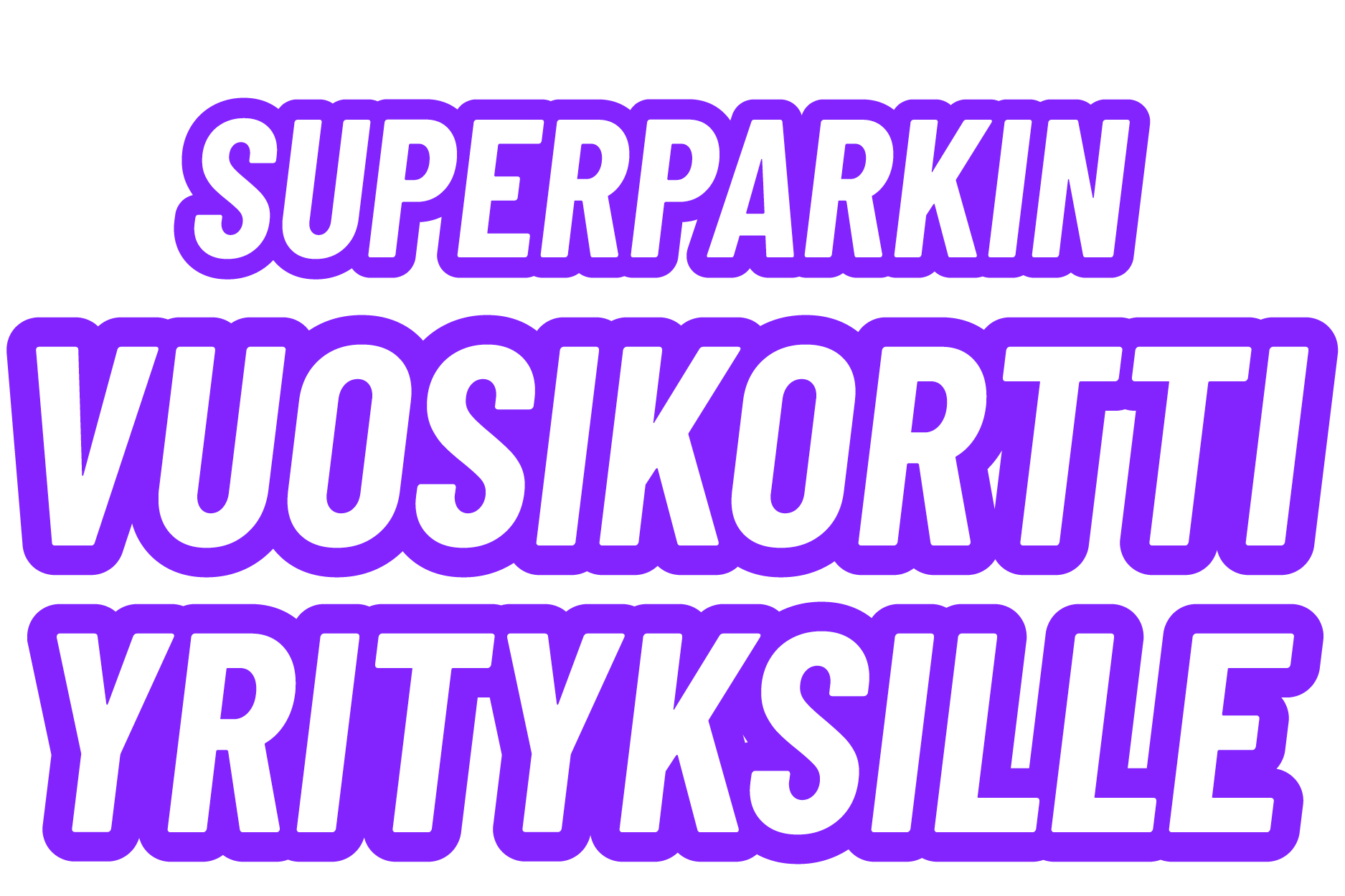 SuperParkin vuosikortti yrityksille.