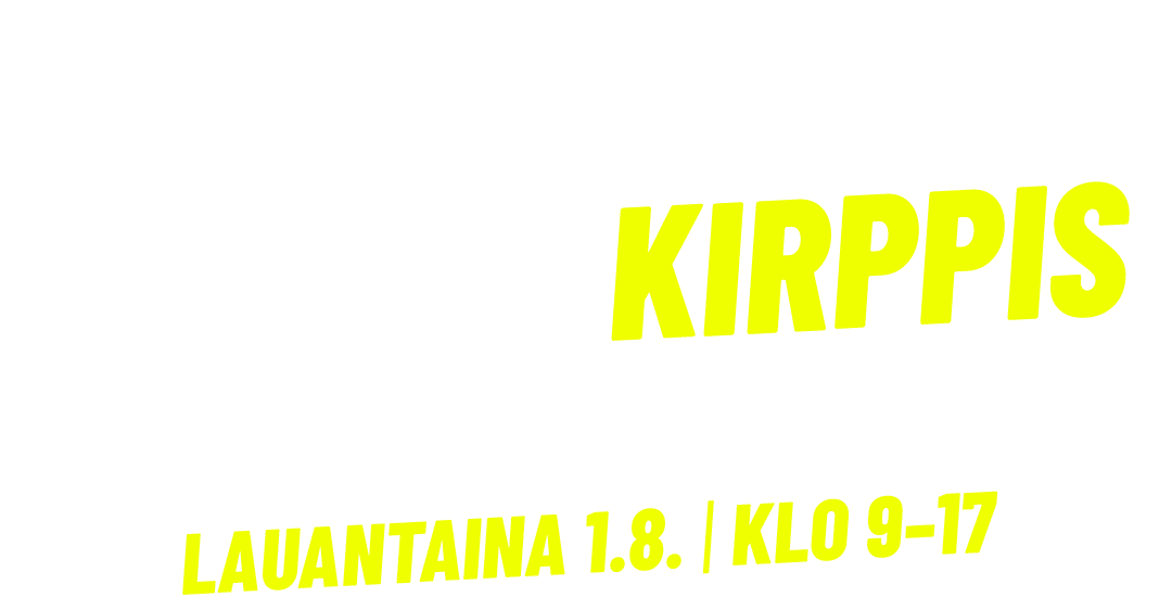 ParkkisKirppis. SuperPark Vantaan pihalla lauantaian 1.8. klo 9-17